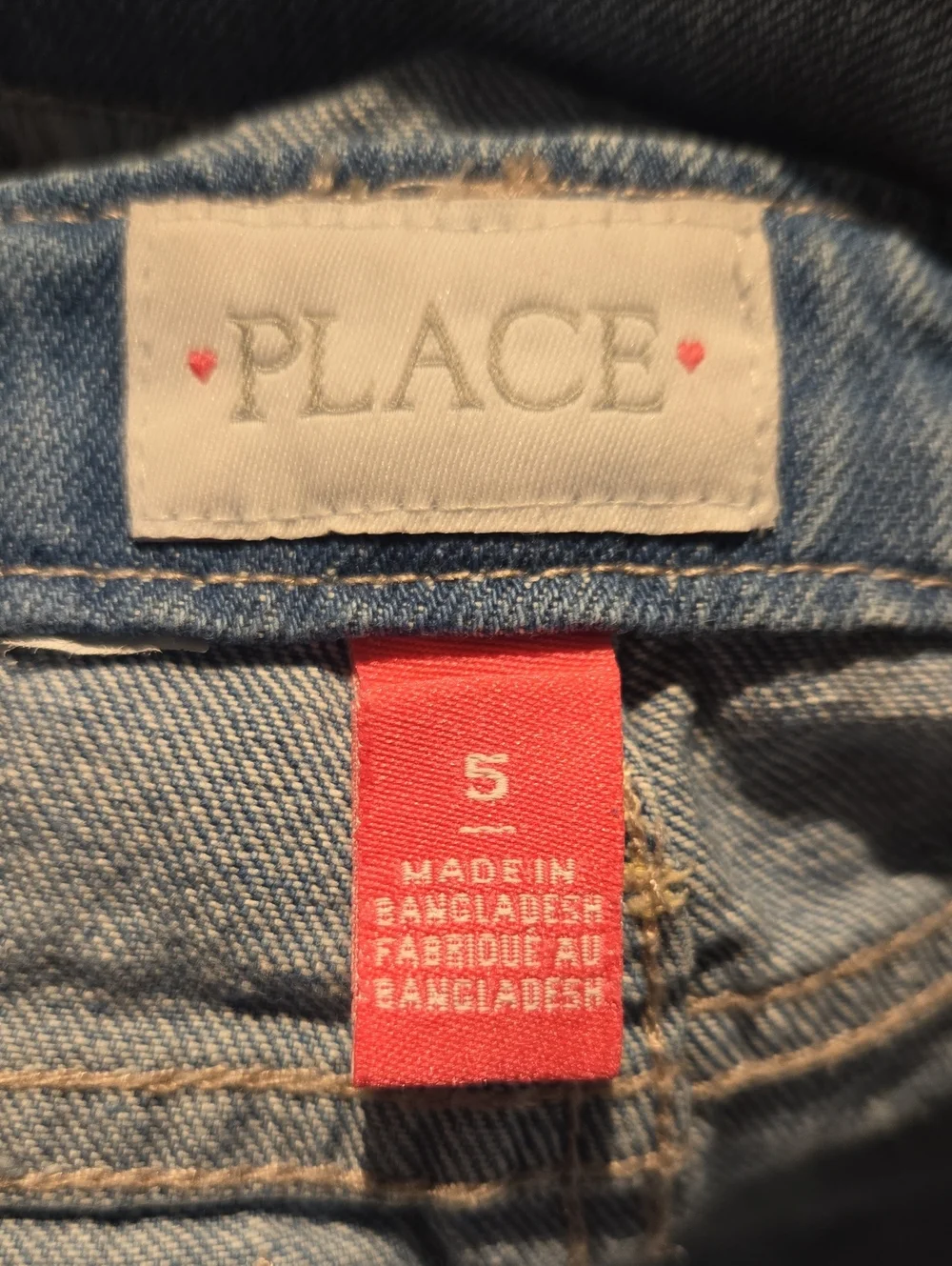 The Children's Place Light Blue Denim Overall Dress - Picture 2 of 3